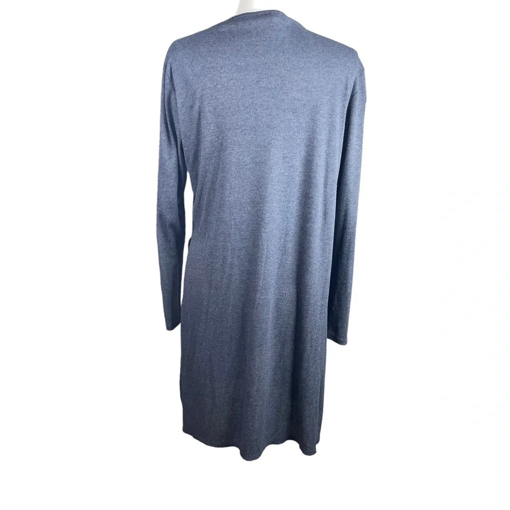 Onetheland Long Gray Cardigan womens size Large